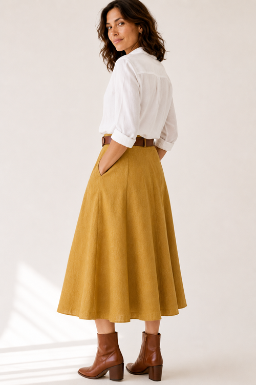 The Linen Summer Skirt