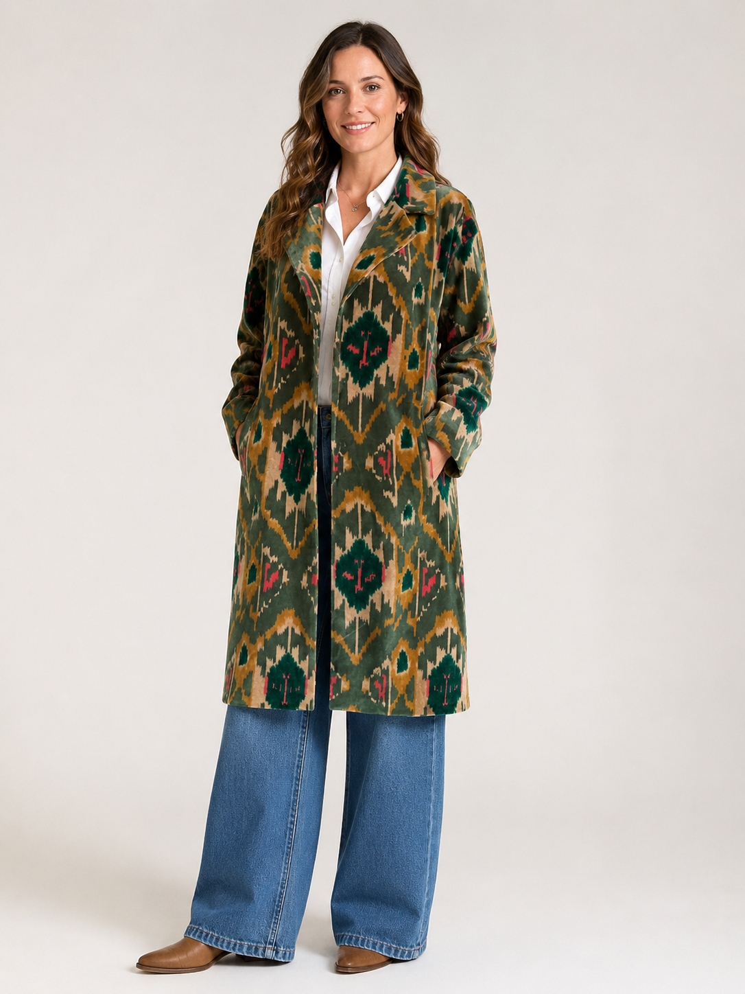 The Velvet Duster Coat
