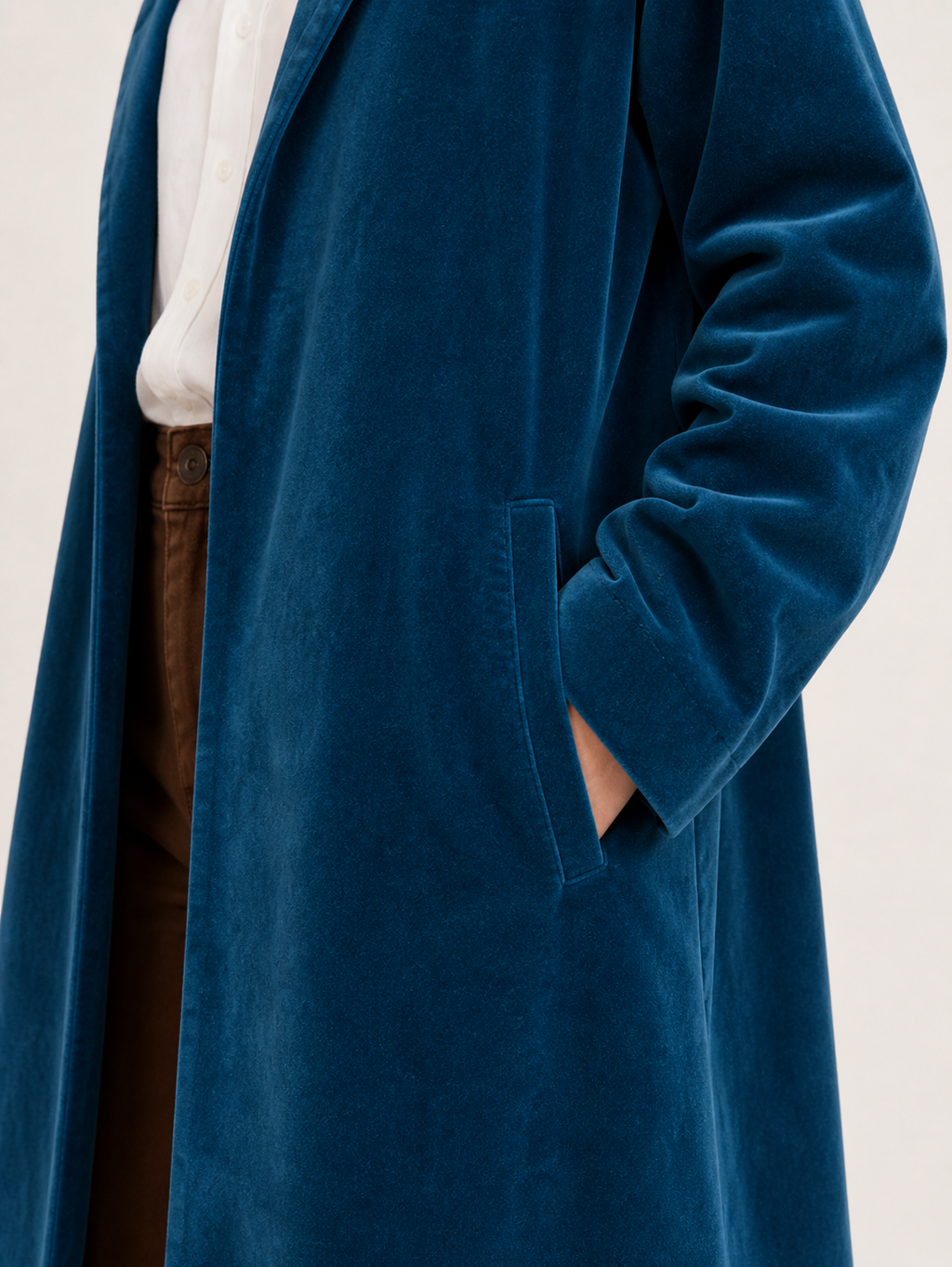 The Velvet Duster Coat