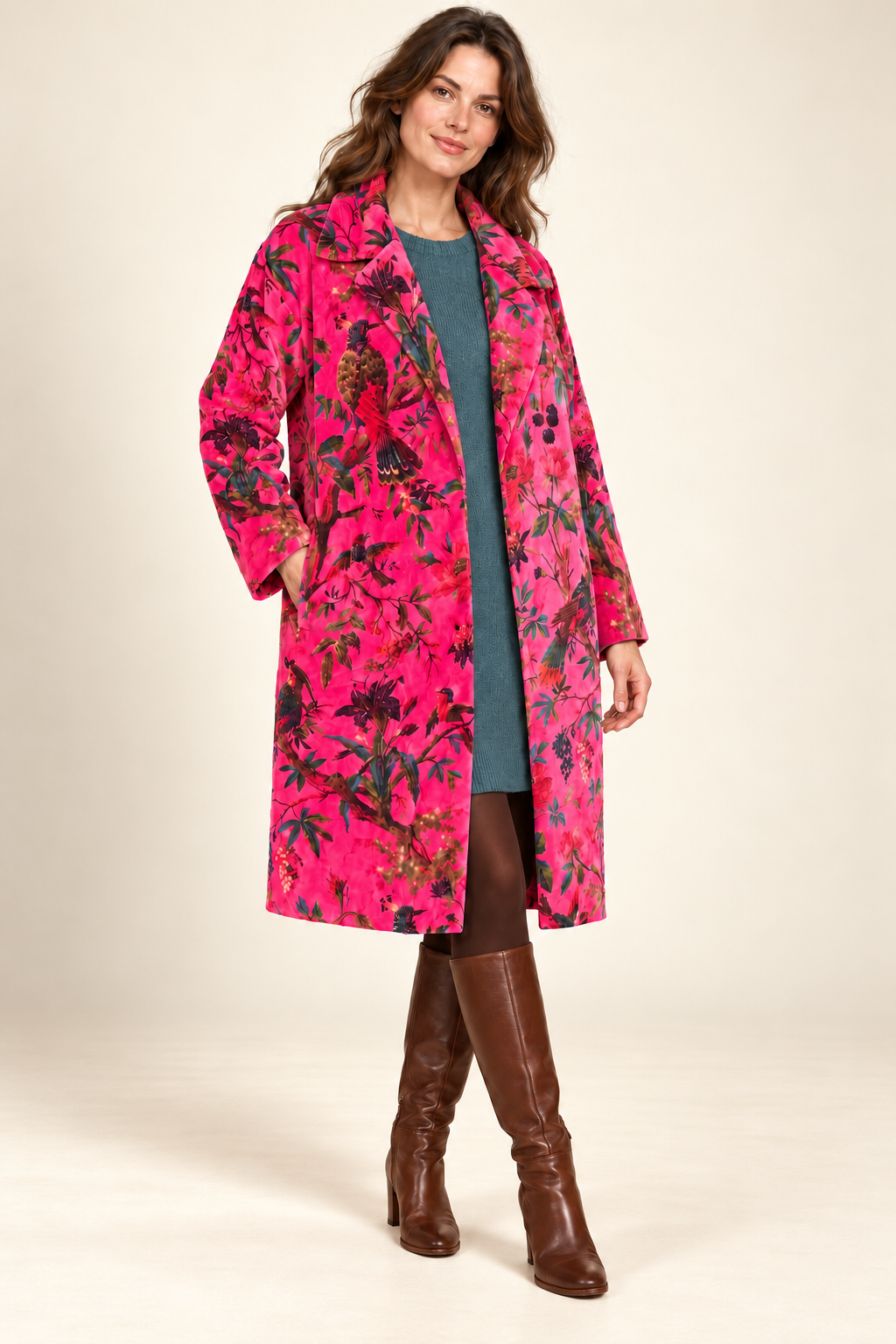 The Velvet Duster Coat